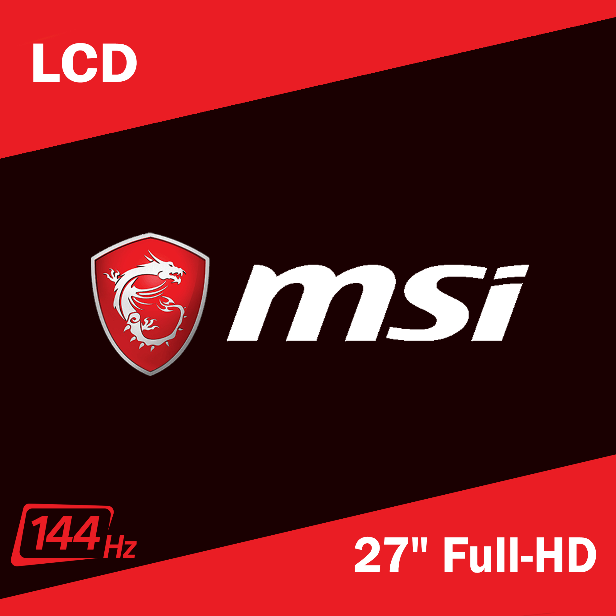MSI 27" Full-HD